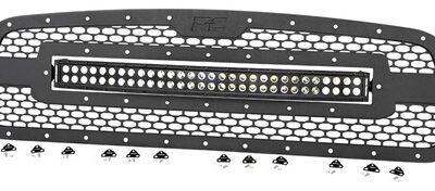 Parrilla Delantera Con Barra Led Drl Ram 1500