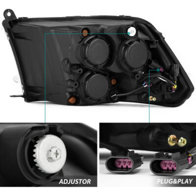 Juego Opticas Led Alpharex Ram 1500 / Ram 2500