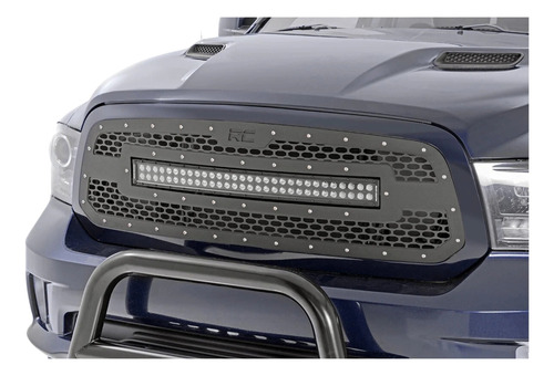 Parrilla Delantera Con Barra Led Drl Ram 1500