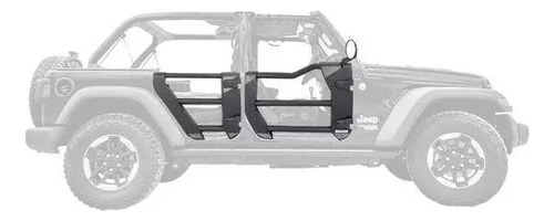 Puertas Tubo Delantera Jeep Wrangler Jk Original