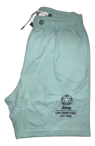 Bermudas Jeep  Live Your Story  Verde Original