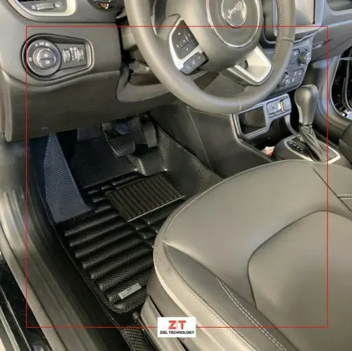 D_955870-MLA83413584626_042025-O Alfombras De Interior Ziel Technology Jeep Renegade 2015-25 Negro