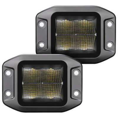 Kit Faro Cubo 3 40w Flood Light Luz Led