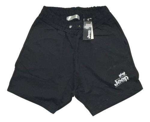 Bermudas Jeep Bordado Negro
