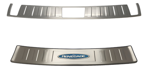 Protectores De Zocalo Paragolpe/baul Jeep Renegade Original