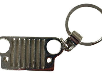 Llavero Metalico Calado Parrilla Jeep Original