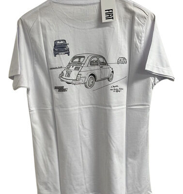 Remera Manga Corta Fiat Original
