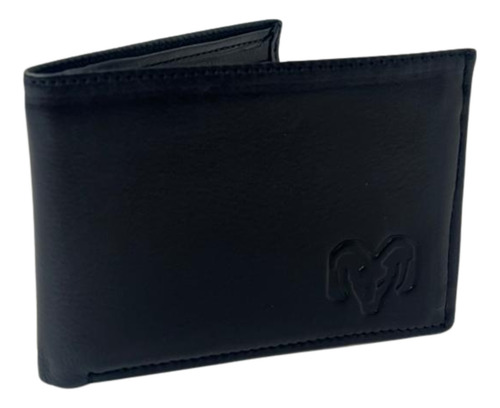 Billetera De Cuero Con Logo Ram Original