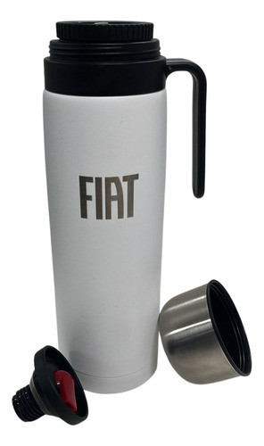 Termo De 1l Blanco Fiat Original