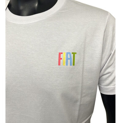Remera Manga Corta Fiat Original