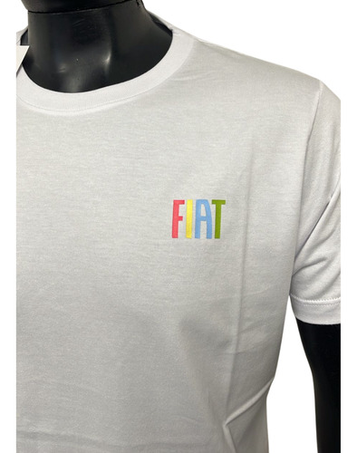 Remera Manga Corta Fiat Original