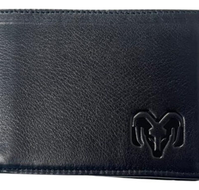 Billetera De Cuero Con Logo Ram Original