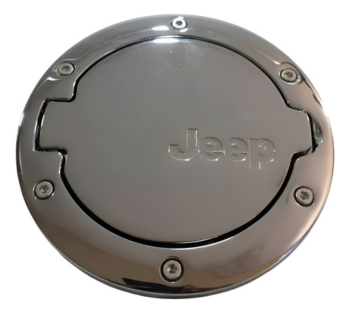 D_915458-MLA92929150081_092025-O Tapa Combustible Cromada Jeep Wrangler Jk Original Gris