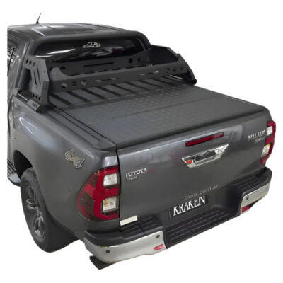 Tapa Pleganle Tricover Kraken Hilux Negro