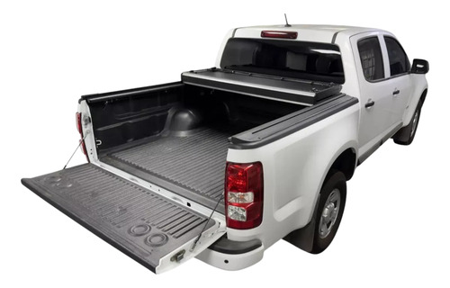 Tapa Plegable Tricover Kraken Chevrolet S10 2013+ Negro