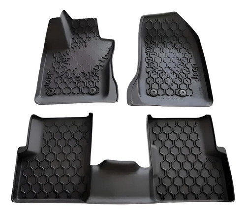 Alfombras Antiderrame Mopar Jeep Renegade 2015-25 Original Negro