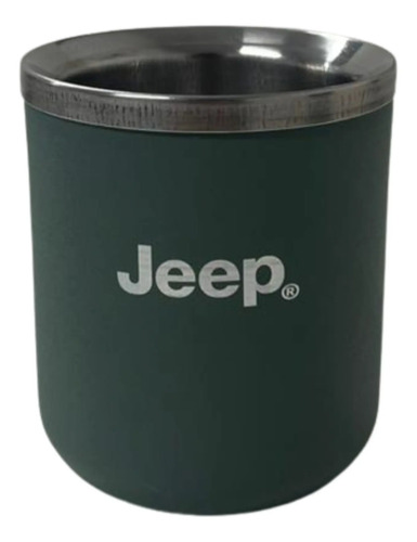 D_624814-MLA90918004865_082025-O Mate De Acero Jeep Original Verde Oscuro Personalizado
