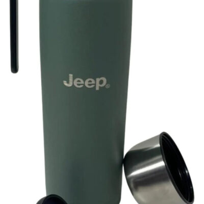 Termo De 1l Jeep Original Verde Claro