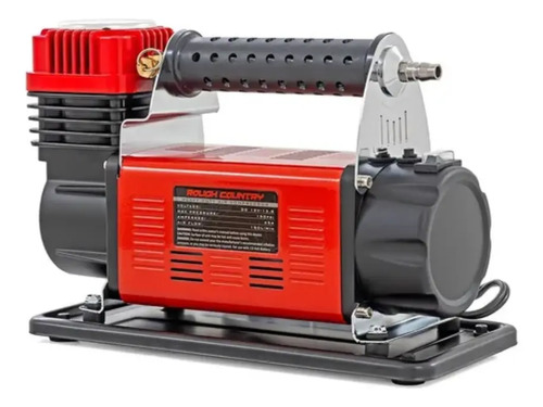 Compresor De Aire Neumaticos Rough Country Original Rojo 50 Hz Monofásica