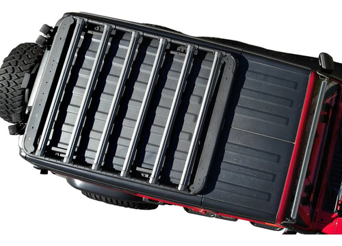 Soporte De Bandeja Porta Equipaje Jeep Wrangler Jl Original Negro