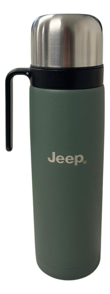 Termo De 1l Jeep Original Verde Claro