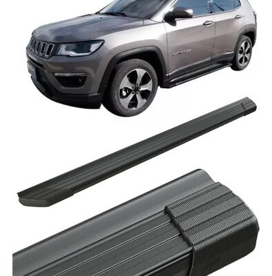 Estribos Bepo Negros Para Jeep Compass Negro
