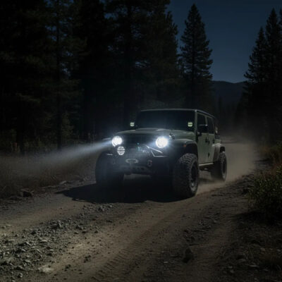 Faro Dakar 7' Luz Led Spot Go Rhino