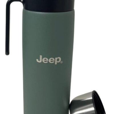 Termo De 1l Jeep Original Verde Claro