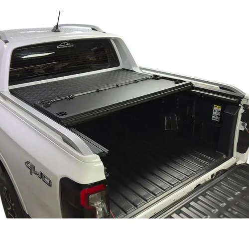 Tapa Plegable Kraken Ford Ranger Limited Con Instalacion Negro