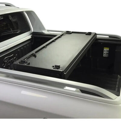 Tapa Plegable Kraken Ford Ranger Limited Con Instalacion Negro