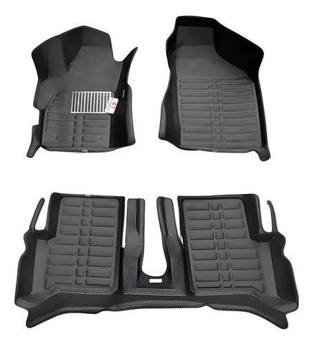 Alfombras Ziel Technology Fiat Mobi Original Negro