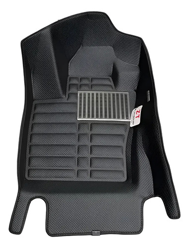 Juego Alfombras De Interior Ziel Technology Fiat Strada Negro